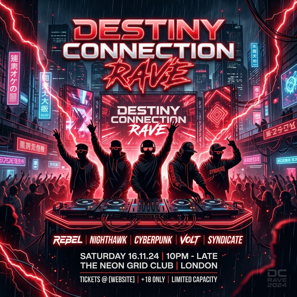 DESTINY event poster